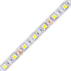 Светодиодная лента ULS-Q221 5050-60LED/m-10mm-IP20-DC12V-14,4W/m-5M-6500K катушка в герметичной упаковке