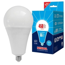 Лампочка светодиодная LED-A140-55W/4000K/E27/FR/NR картон