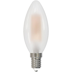 Лампочка светодиодная филаментная LED-C35-5W/3000K/E14/FR/SLF