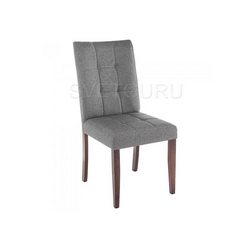 Деревянный стул Madina dark walnut / fabric grey 11028