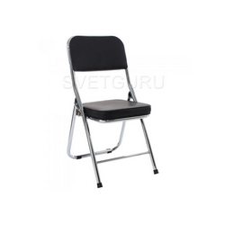 Стул на металлокаркасе Chair раскладной черный 11070