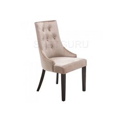 Деревянный стул Elegance dark walnut / fabric beige 11138
