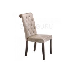 Деревянный стул Amelia dark walnut / fabric beige 11140