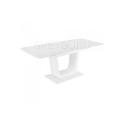 Стеклянный стол Vlinder 140 super white 11187