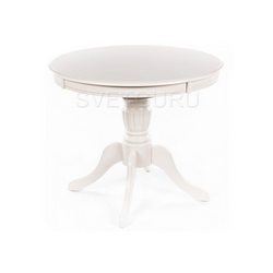 Деревянный стол Toskana 90 молочно-белый 1126