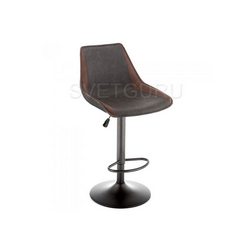 Барный стул Kozi серый / коричневый 11301