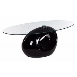 Стеклянный стол CT4-120 черный 1470