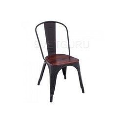 Стул на металлокаркасе Iron черный 1810