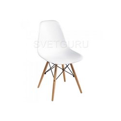 Деревянный стул Eames PC-015 white 1825