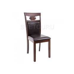 Деревянный стул Luiza dirty oak / dark brown 1995