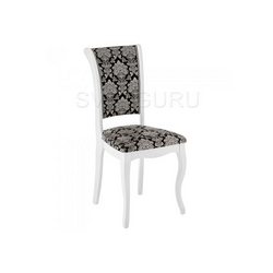 Деревянный стул Фабиано белый / черный 309316